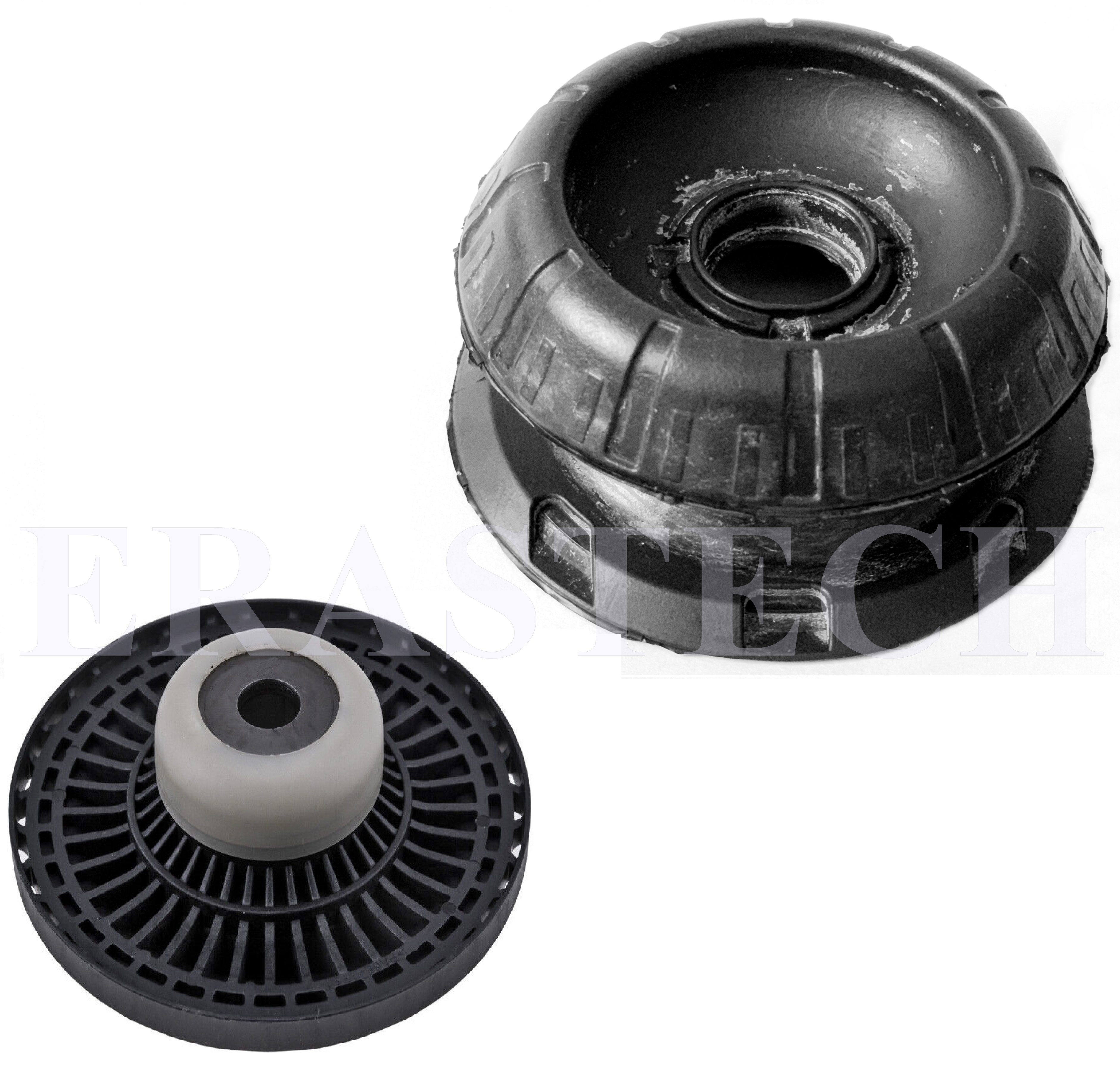 Shock Absorber Mounting with Bearing