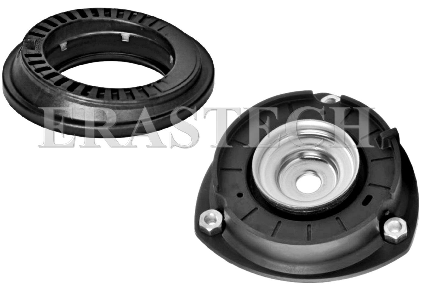 Shock Absorber Mounting with Bearing